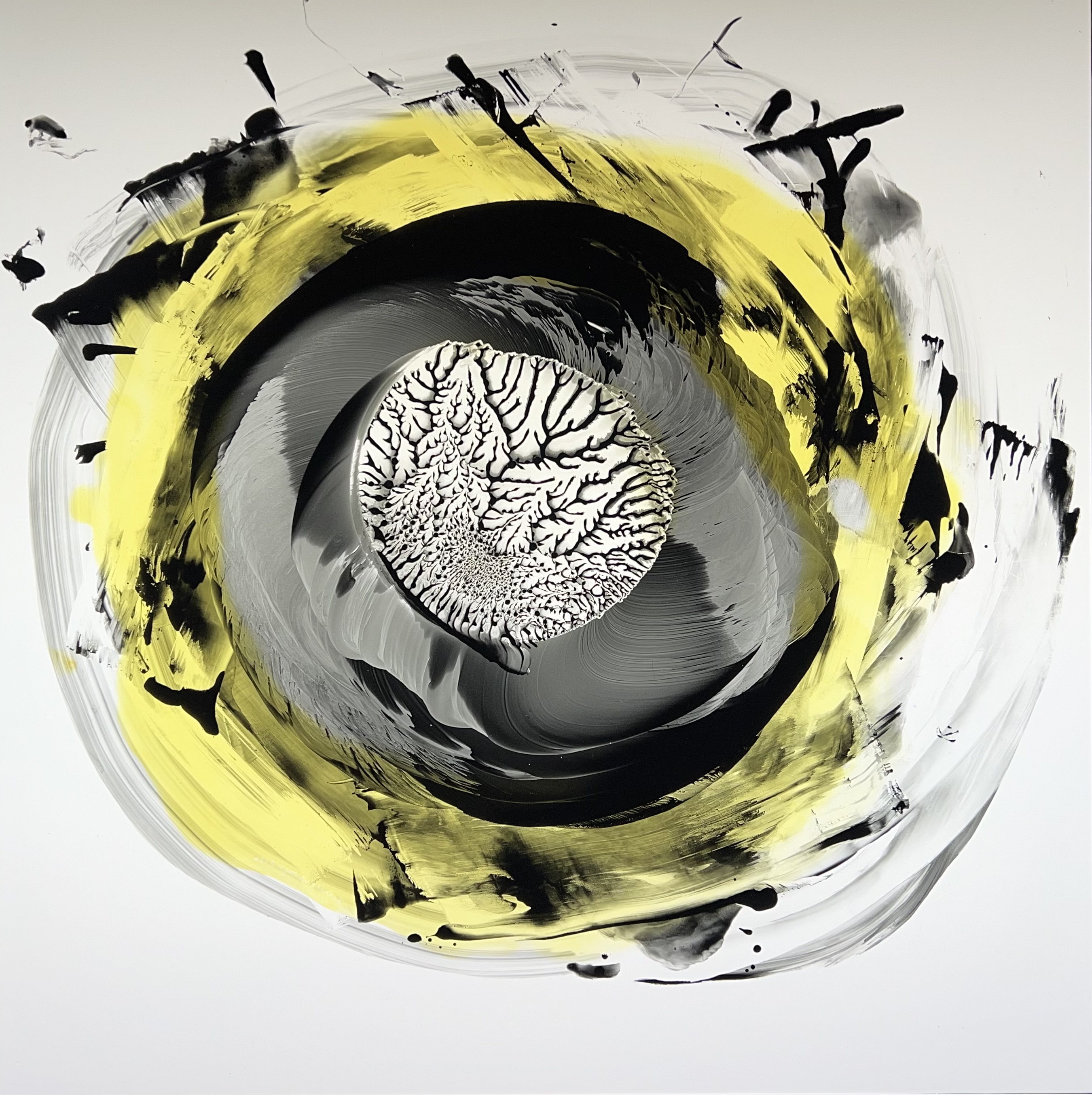 glass panel entitled 'Kernel'